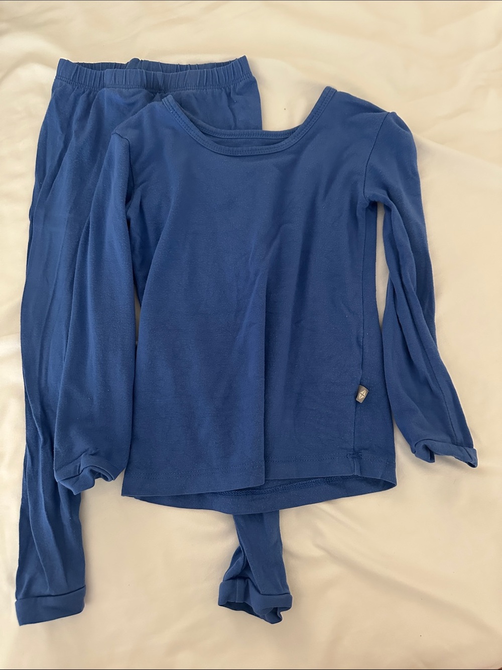 Kyte BABY Royal Blue Long Sleeve Kids Pajama Set
